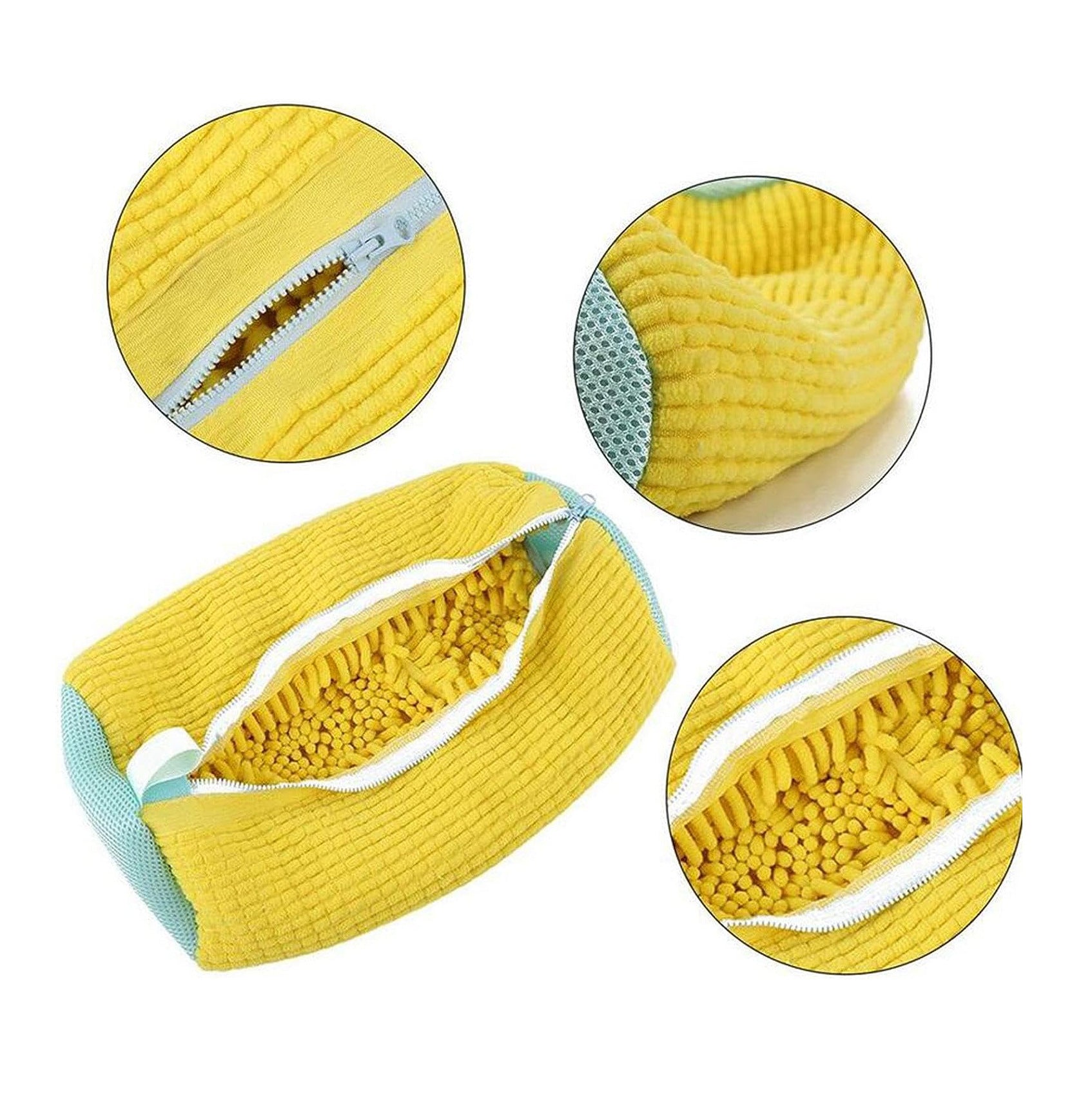 Shoes Laundry Bag Shoe Wash Bag for Washing Machine Reusable Zipper Shoe Washing Bag Sneaker Tennis Shoe Cleaner Kit Remove Dirt