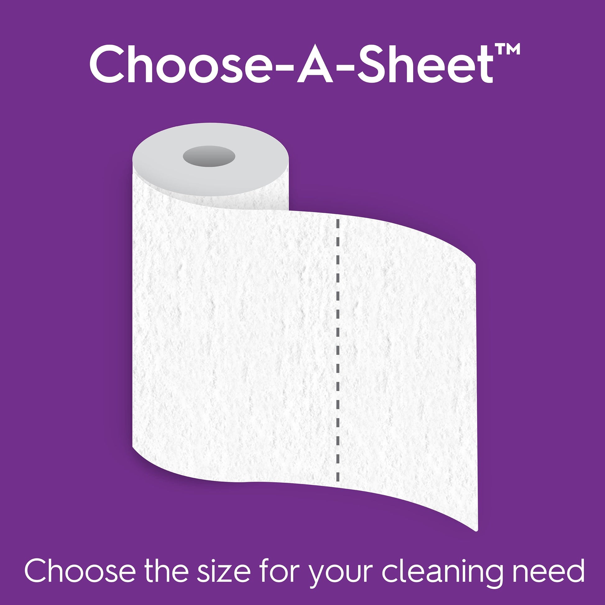 Signature Cloth Paper Towels, Choose-A-Sheet - 6 Double Rolls = 12 Regular Rolls (110 Sheets per Roll)