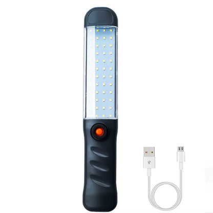 Multifunctional G51 Work Light Portable Led Rechargeable Light Waterproof Camping Light Magnet Flashlight with Built-In Battery